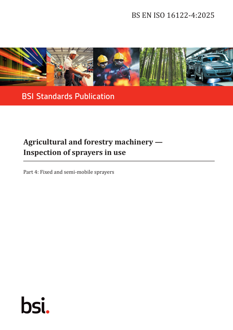BSI BS EN ISO 16122-4:2025 PDF Preview