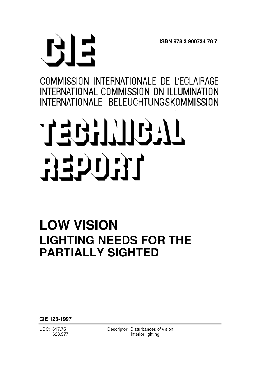CIE 123-1997 PDF Preview