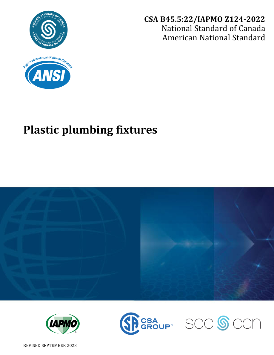 CSA B45.5:22/IAPMO Z124-2022 PDF Preview