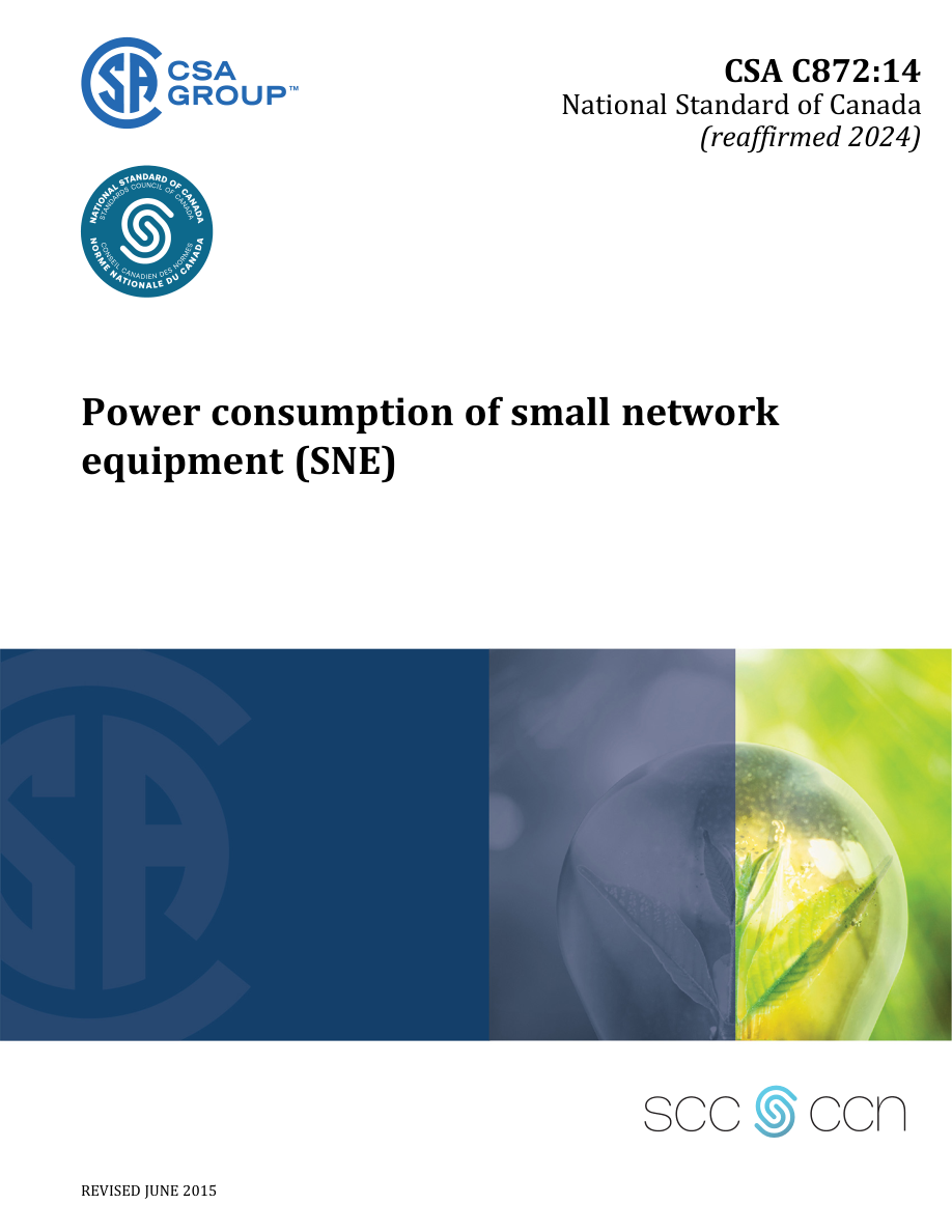 CSA C872:14 (R2024) PDF Preview