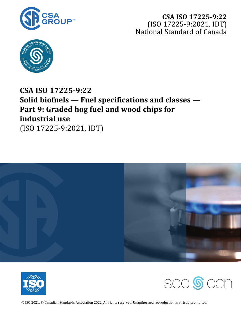 CSA ISO 17225-9:22 PDF Preview