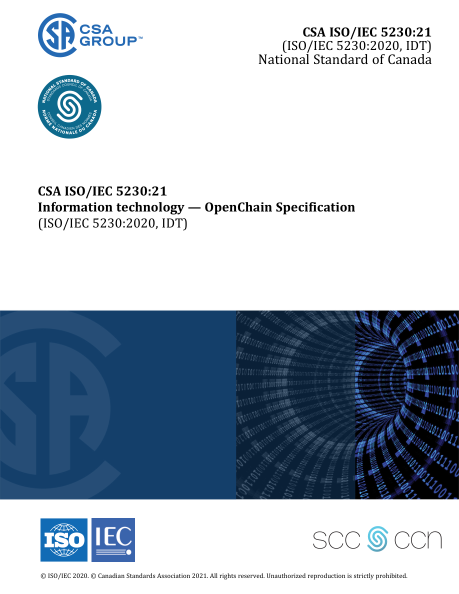 CSA ISO/IEC 5230:21 PDF Preview