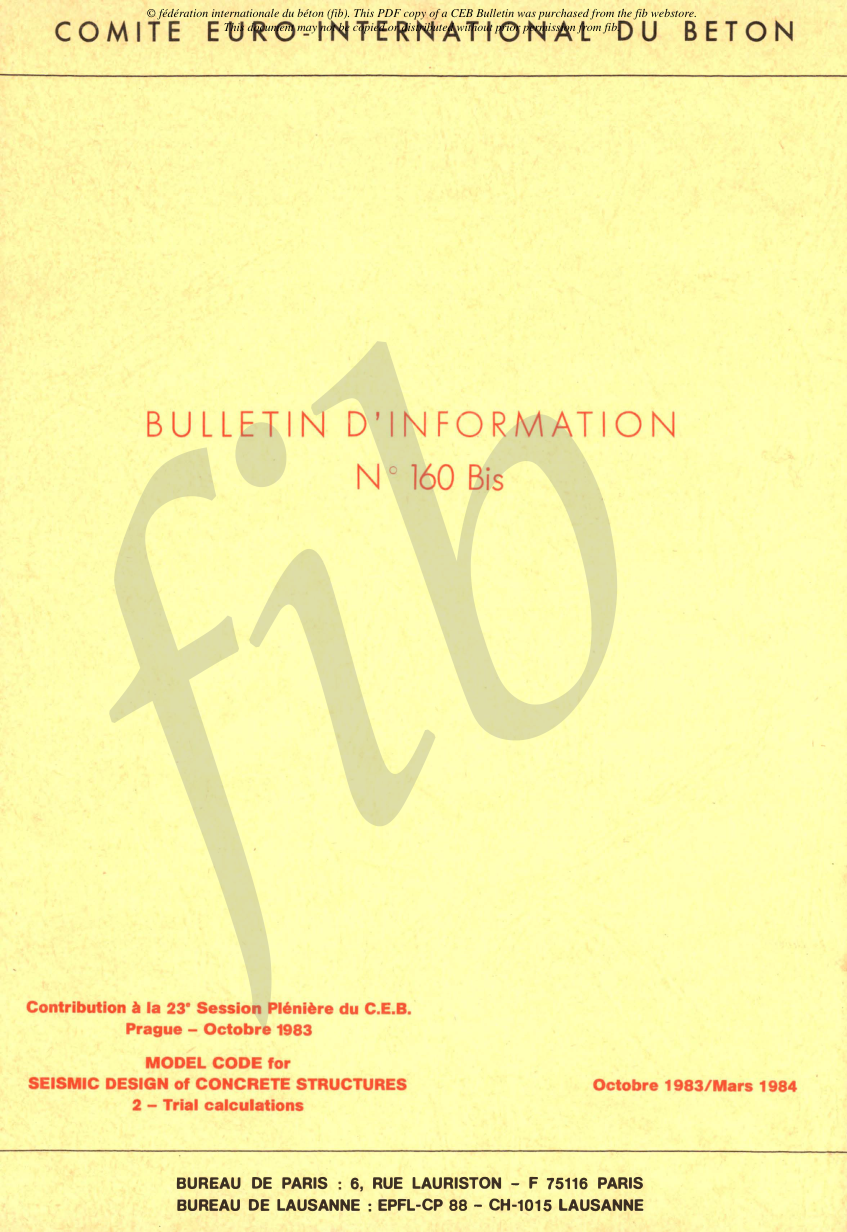 FIB CEBBUL-0160V2-1983-E PDF Preview