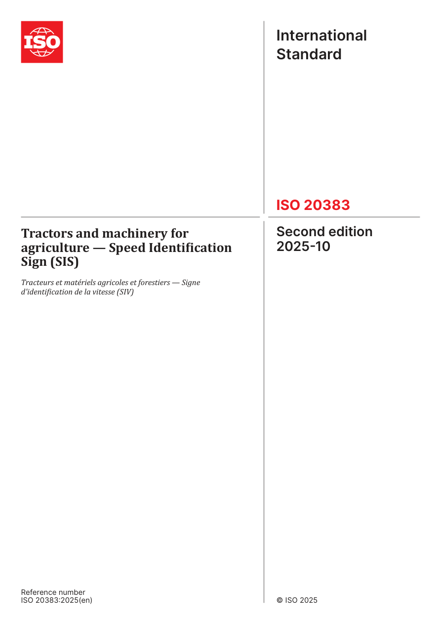 ISO 20383:2025 PDF Preview