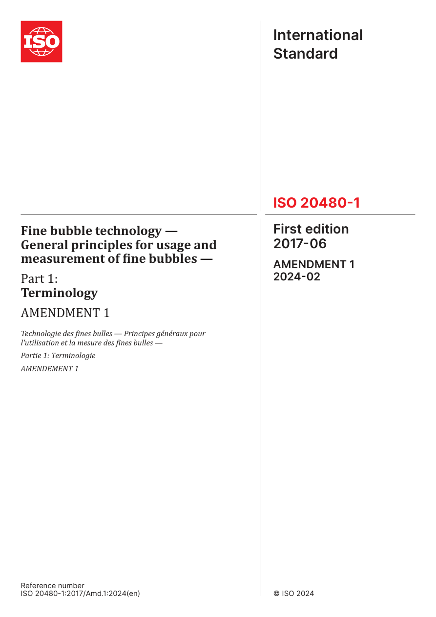 ISO 20480-1:2017/Amd1:2024 PDF Preview