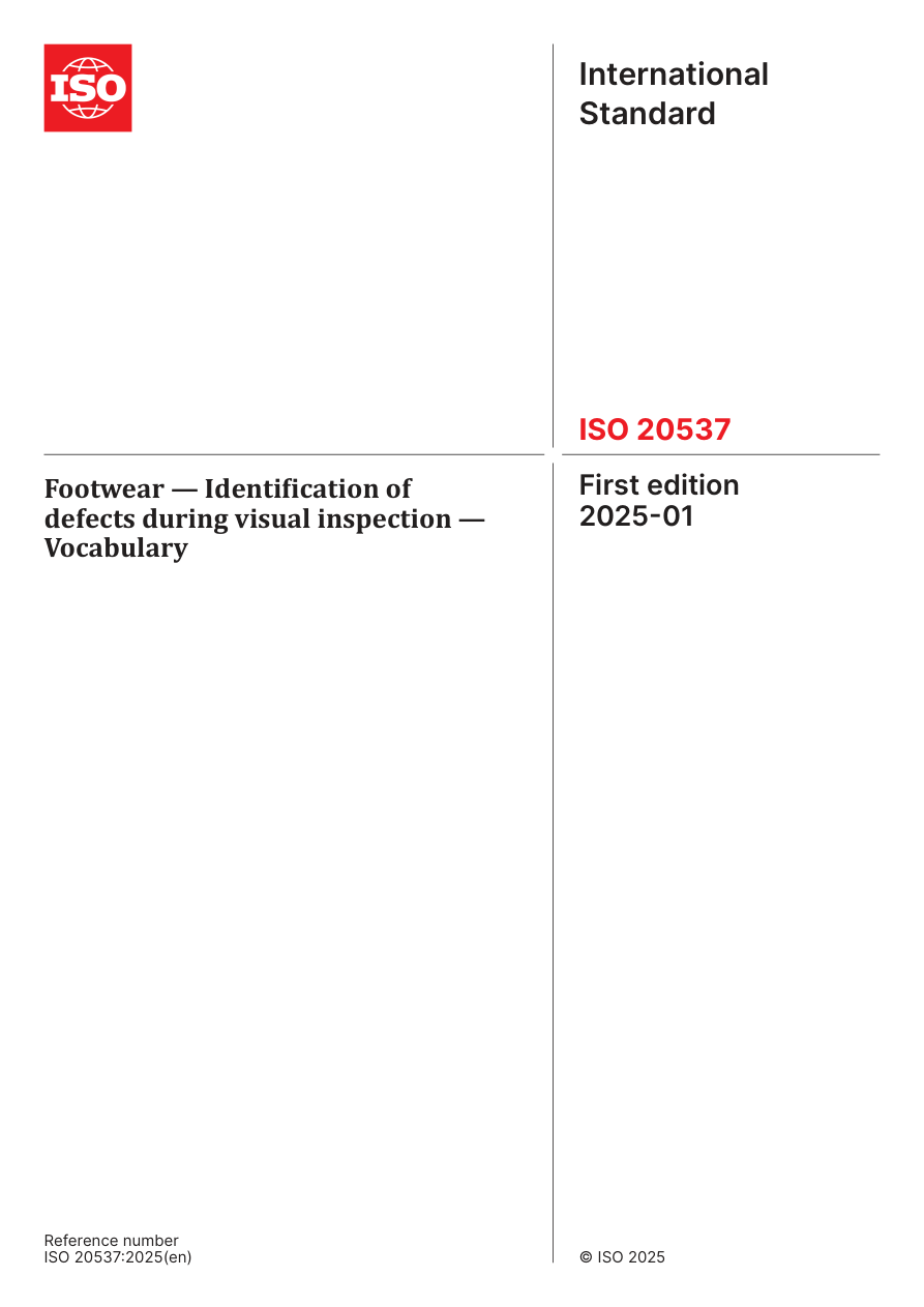 ISO 20537:2025 PDF Preview