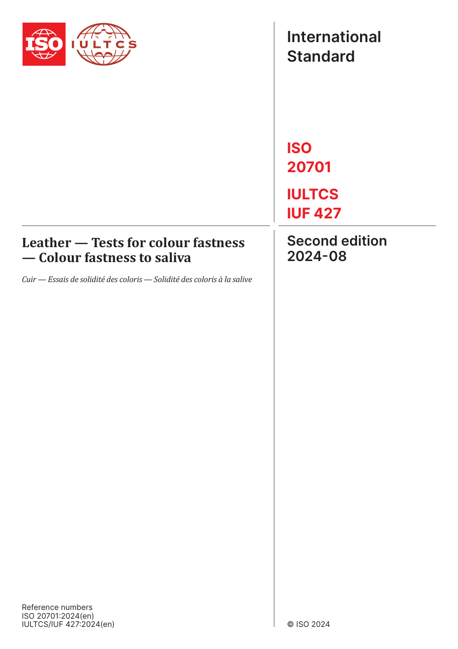 ISO 20701:2024 PDF Preview
