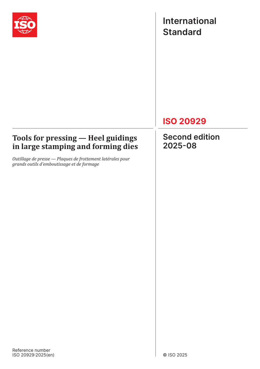 ISO 20929:2025 PDF Preview