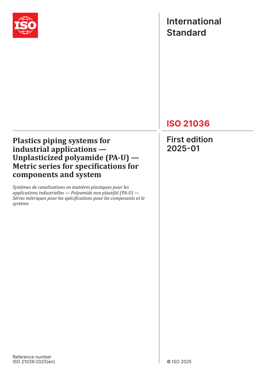 ISO 21036:2025 PDF Preview