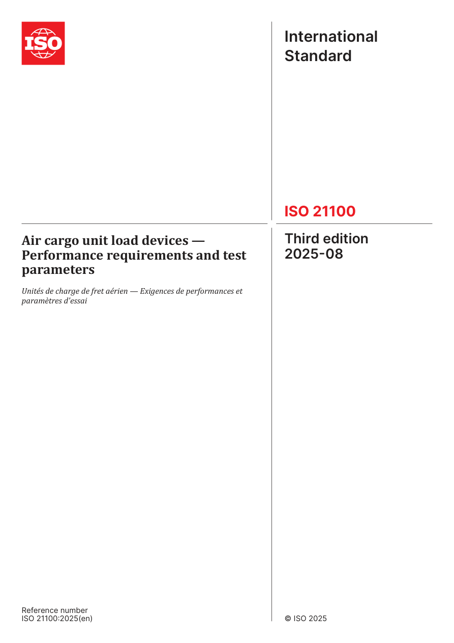 ISO 21100:2025 PDF Preview
