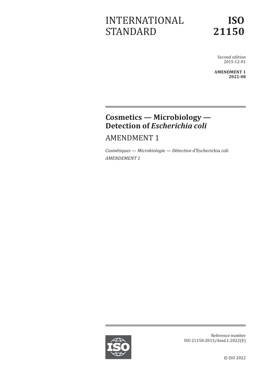 ISO 21150:2015/Amd1:2022 PDF Preview