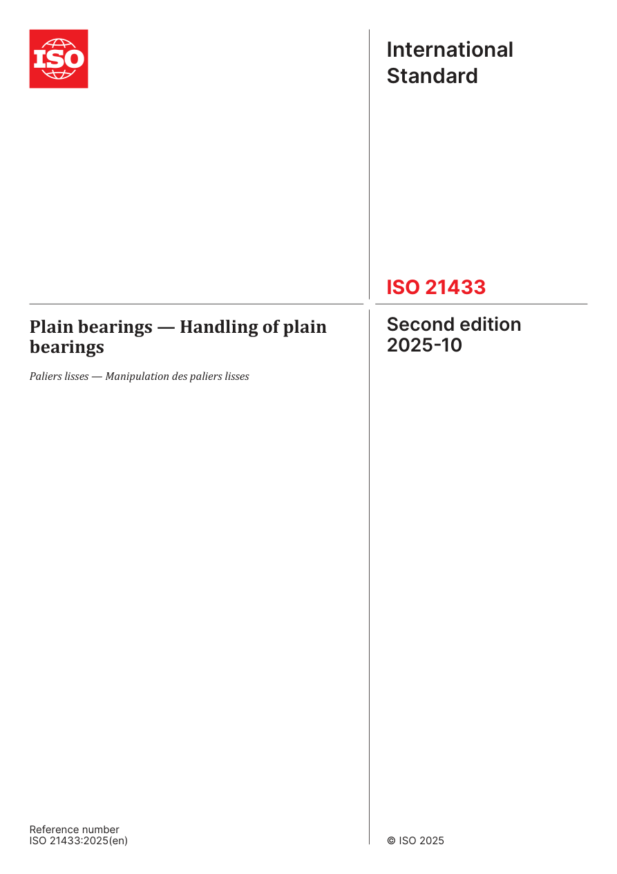 ISO 21433:2025 PDF Preview
