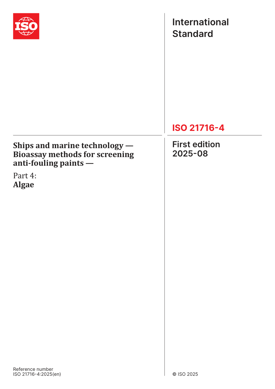 ISO 21716-4:2025 PDF Preview