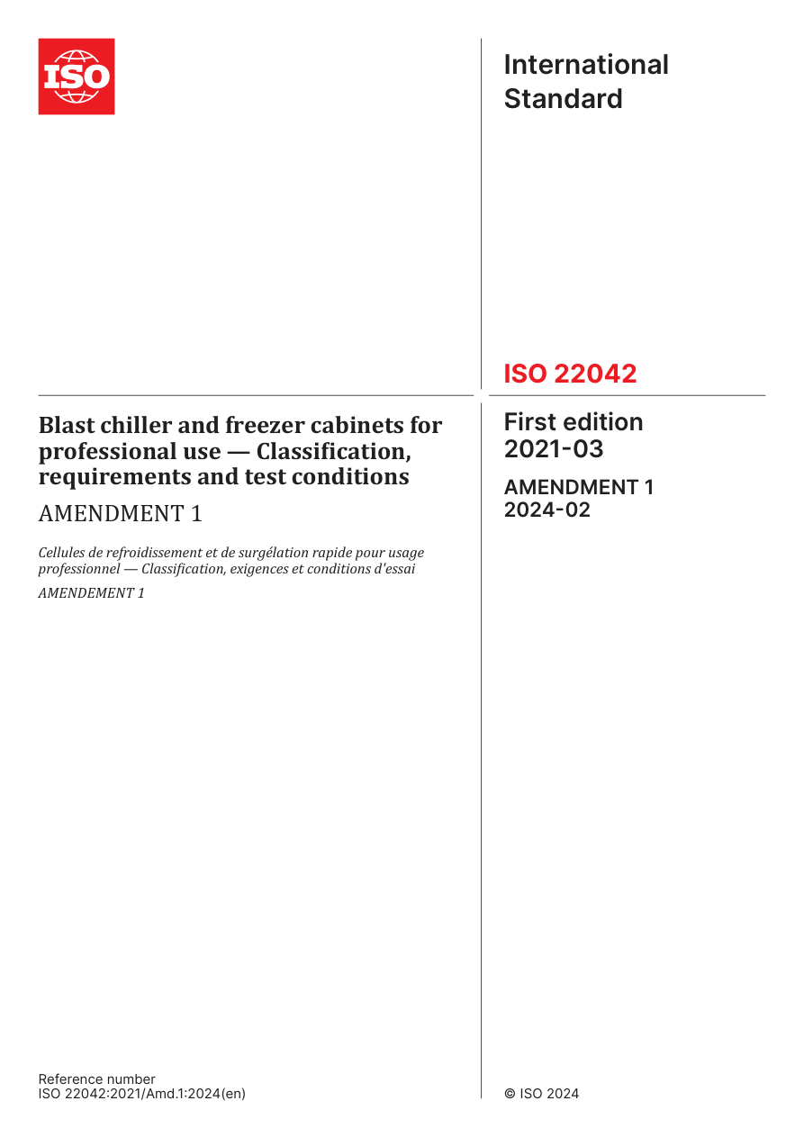 ISO 22042:2021/Amd1:2024 PDF Preview