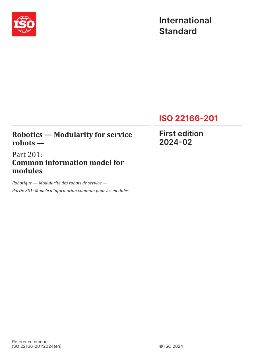 ISO 22166-201:2024 PDF Preview