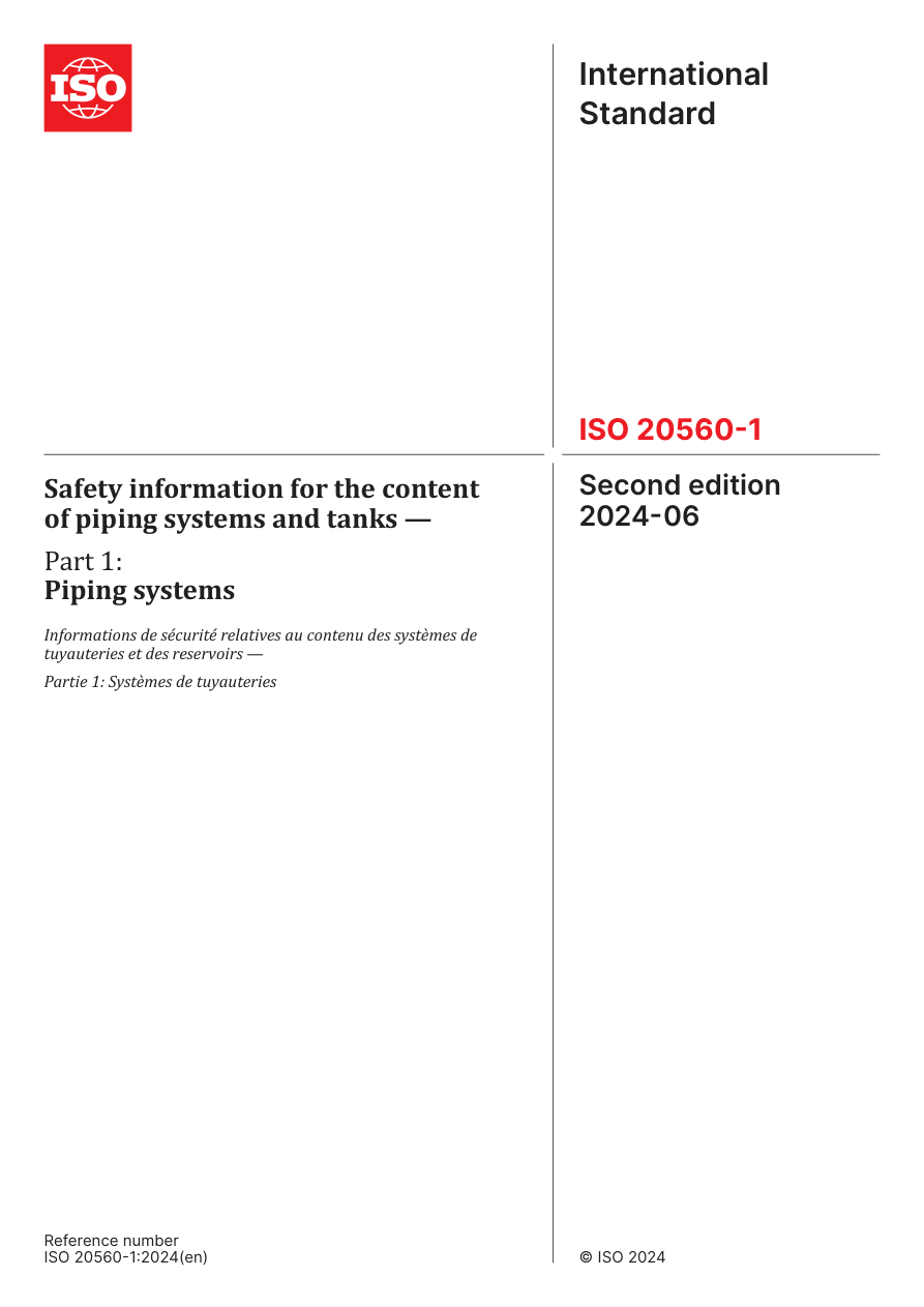 ISO 20560-1:2024 PDF Preview