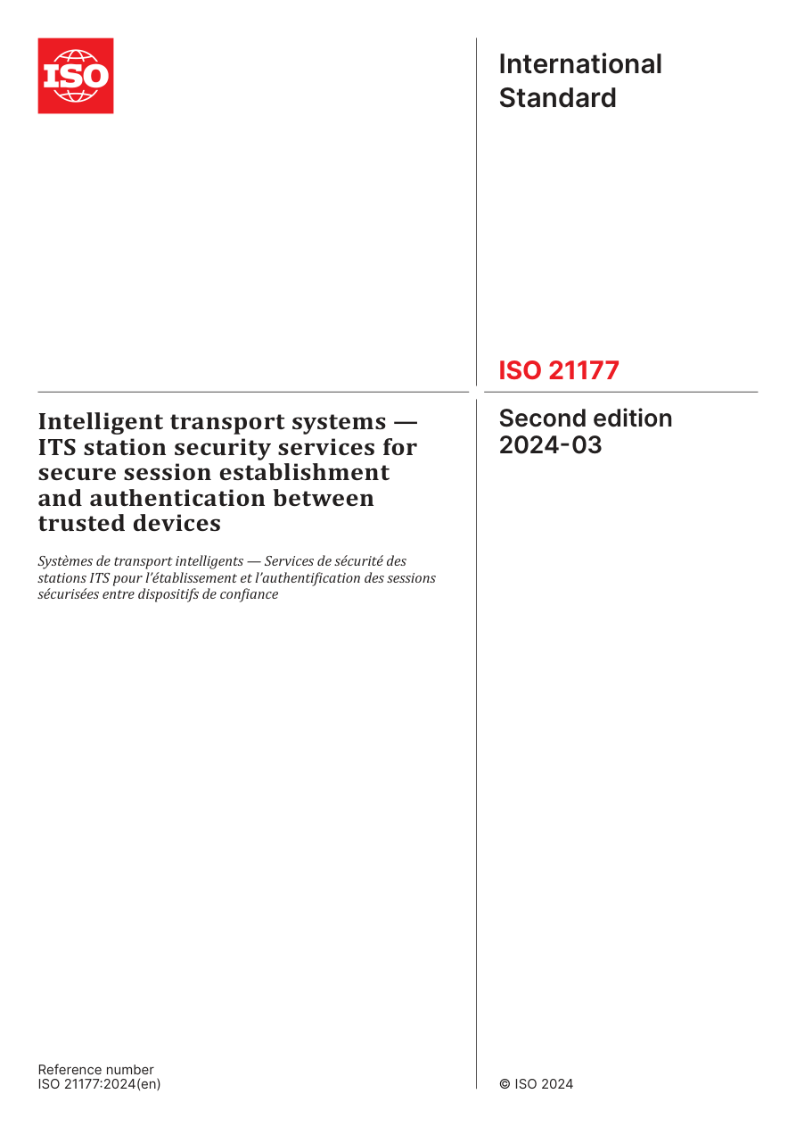 ISO 21177:2024 PDF Preview